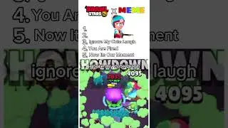 The End😭 Top 5 Memes In Brawl Stars #brawlstar #brawlstars