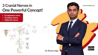 You&rsquo;ll Never Forget These 3 Cranial Nerves After This Concept! | Dr. Pawan nagar