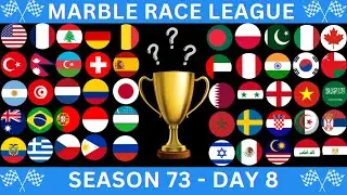 Marble Race League Season 73 DAY 8 Marble Race in Algodoo
