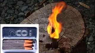 UCO Behemoth Stormproof Match Waterproof And Wind Testing