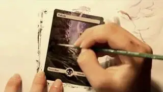 MTG ExtendedArt/Altered Cards Basic Land