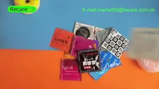 Many types special design gift promotional condoms, oem custom condom wrappers, bulk sex condom.