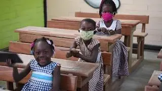 Back to school in Cote d'Ivoire after several weeks due to COVID-19