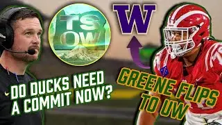 REACTION to Kodi Greene's FLIP to Washington | Does Oregon NEED a recruiting win NOW? | TSOW Segment