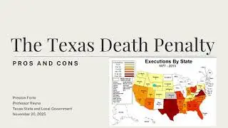 Texas Death Penalty Pros And Cons Presentation