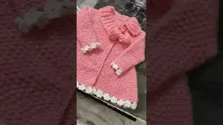 #Babycrochet #sweater#newcrochetdesign