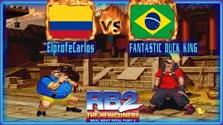 Real Bout Fatal Fury 2 - ElprofeCarlos (COL) VS (BRA) FANTASTIC DUCK KING [rbff2] [Fightcade] [FT5]