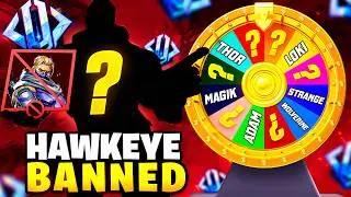 THEY BANNED HAWKEYE&hellip; SO THE WHEEL DECIDED MY PUNISHMENT 😈☠️