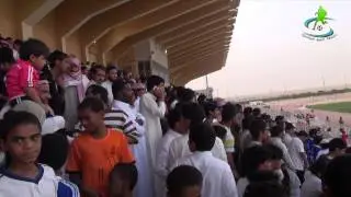 جماهير الباطن وفرحة التأهل لدور الثمانية بكأس الملك ١٤٣٦ هـ