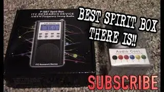 Unboxing the P-SB7 Spirit Box (THE BEST SPIRIT BOX) Ghost love it!