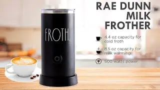 Rae Dunn Electric Milk Frother Steamer | Best Milk Frother For Coffee | Best Milk Frother