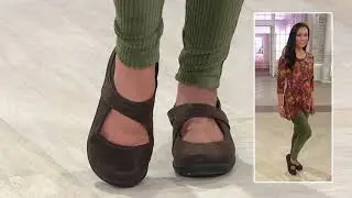 Clarks Cloud Steppers Adjustable Mary Janes - Sillian Bella on QVC