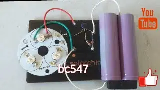 how to make automatic solar led light#diy ,bc547 transistor