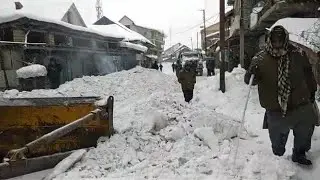 Drass: Heavy Snowfall Puts Life Out Of Gear