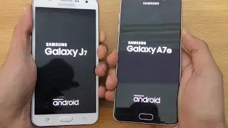Samsung Galaxy A7 (2016) vs Galaxy J7 - Speed & Camera Test (4K)