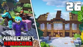 Simple Flower/Dye Farm & 600k Celebration!!! - Minecraft Hardcore Survival  - Episode 26