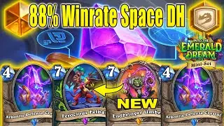 Over 80% Winrate Most BrOkEn DH Deck Ever Made Into the Emerald Dream Mini-Set | Hearthstone