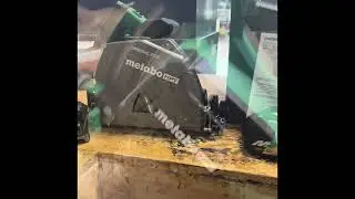 new 36V MULTIVOLT CORDLESS 6-1/2 TRACK SAW METABO HPT C3606DPA. @MetaboHPT  #woodworking #tracksaw