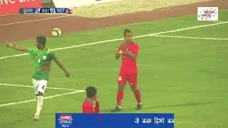 Sanjok Rai First International Goal || Three Nations cup 2021|| Nepal's first Goal in the tournament
