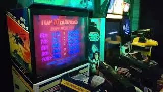 Gunblade NY arcade, NEEDS Repair to 1 gun.  Bid now at BidderBros.Hibid.com Sale ends April 24, 2023