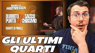 Reaction a BURRITO vs SACCO / PUNTA vs CHIASMO - QUARTI - ROAD TO MIC TYSON 5