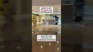 How to get to Game One Megamall #shorts
