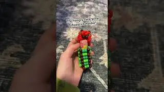 Hungry caterpillar chapstick holder! 🐛#kandi #kandikid #beads #chapstick
