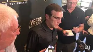 George McPhee on Golden Knights Expansion Roster
