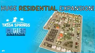Suburban Sprawl in Tassa Springs | Cities: Skylines