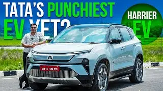 Tata Harrier EV drive review | Is this the best electric SUV in India? Times Drive
