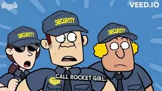 Rocket Girl vs Kid Comet 3  Fun English reading, listening and practice speaking Super Heroes ESL