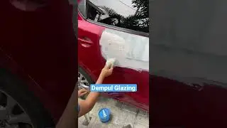 udah coba belom ? Dempul Glazing #dempul #alfaglos #Glazing