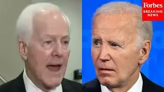 'Inexcusable!': John Cornyn Eviscerates Biden's 'Open Border Policies' After National Guard Shooting