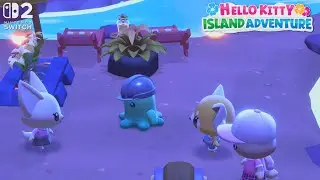 Hello Kitty Island Adventure Switch 2: Fenneko & Retsuko - Qt Out of Office & Helping Haida [4K]