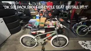 😱 Установка переднего и заднего сиденья для BMX DK Six Pack, часть 1 #SKo_o #unlicensedassassin #...