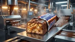 Inside The Snickers Chocolate Factory (Industrial Scale Production)