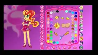 crystal gurdian sunset shimmer dress up game