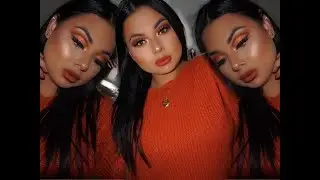 🎃Pumpkin spice look |morphe 35O2 palette 🎃