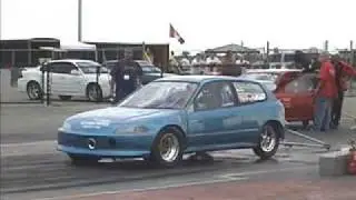 Splitfire Turbo Civic Runs 8.72