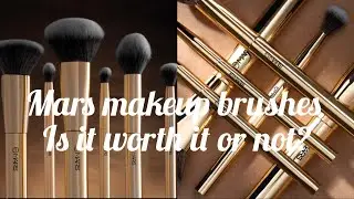 Mars  -&ldquo;Makeup Brushes That Feel Luxury &ndash; Non-Sponsor&rdquo; //is it worth it or not?//
