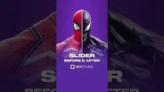 Before & After slider | Wix Studio #wixstudio #wixstudiotutorial #webdesign