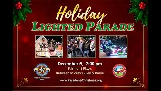 Pasadena Holiday Lighted Parade 2025