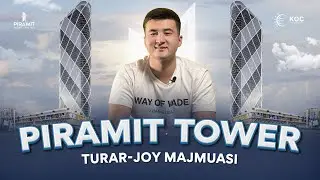 O'zbekistondagi ikkinchi osmono'par bino Piramit Tower (Koc Construction) | #Kvadratmetr