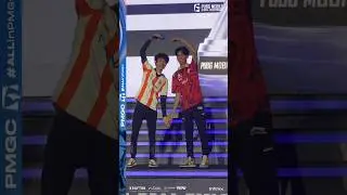 Special support ❤️ daripada SEM9 UHIGH kepada ex-teammate BTR KNIGHTS 🥰  #ALLinPMGC #PUBGM #PMGC2024