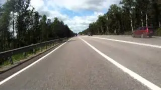 131-31 км М-1 за 30 минут (tail cam)