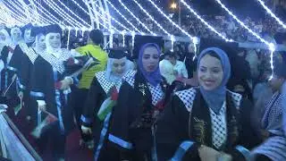 اليوم الأول من احتفالات تخريج الفوج السابع والعشرين بجامعة الأزهر-غزة
