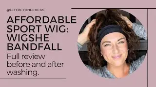 Wigshe Budget Bandfall Pony Wig Without Budget Hair! The New Wigshe Bandfall is Here!