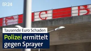 10.000 Euro Schaden: Graffiti nehmen &uuml;berhand | Abendschau | BR24