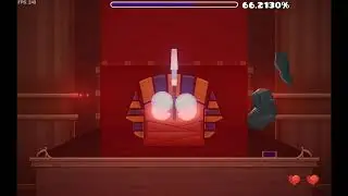 ( Geometry Dash) Stranded(100%) Easy Demon 1 coin Weekly lvl