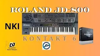 😮Roland JD 800 Para kontakt 6🎹🌐